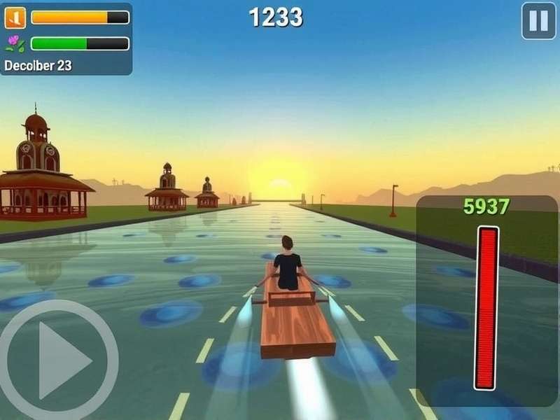 Sabarmati River Dash Gameplay Screenshot